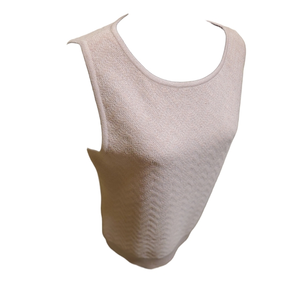 Saint John Light Pink Wool Shell Size Medium - Picture 2 of 6